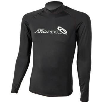 【【蘋果戶外】】AROPEC SS-51M-BK 黑 專業四針剪裁 男用長袖萊克衣 亞洛沛 台灣製 水母衣防晒衣