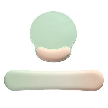 NAUGHTY GHOST 頑皮鬼 馬卡龍系列 人體工學護腕套組 春梅綠茶  1組