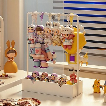 ✨免運✨吊飾展示架 飾品展示架 掛件收納展示架毛絨公仔玩偶手辦展示盒飾品娃娃週邊置物架子 QHUG