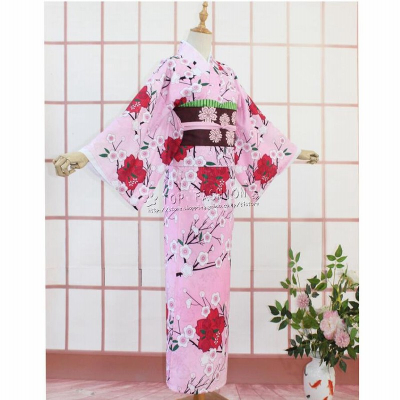 鬼滅の刃 風 甘露寺蜜璃 浴衣 コスプレ衣装ウィッグ 靴和服cosplay 