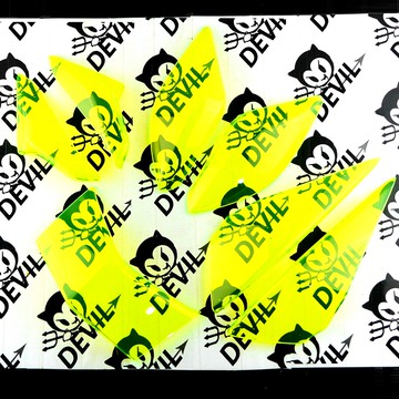 EPIC | 前方向燈殼 日行燈 小燈 後方向燈殼 煞車燈殼 尾燈殼 貼片 套裝組 三代勁戰 三代戰 螢光綠