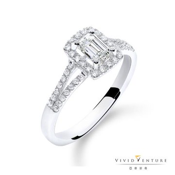 亞帝芬奇 GIA 50分 EVVS1 鑽石 戒指 皇族境界 鉑金台