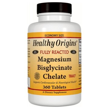 Magnesium Bisglycinate 360 Tabs by Healthy Origins