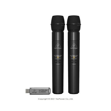 ULM202USB Behringer耳朵牌 無線麥克風/2.4GHz/USB接收/限Behringer部份機種適用