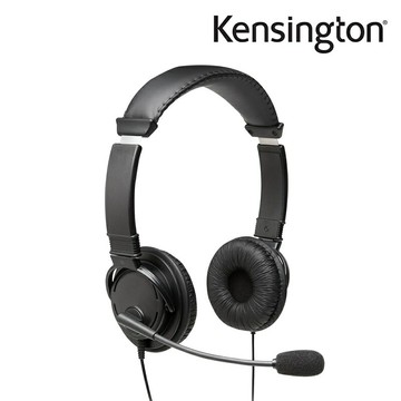 【享最高折300】Kensington 3.5mm 立體聲有線耳機麥克風/K97603WW