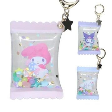 小禮堂 Sanrio 三麗鷗 糖果包裝吊飾 (抱糖果款) 美樂蒂 酷洛米 大耳狗