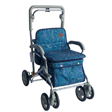 【海夫健康生活館】晉宇 扶手4段式高度調整 散步車 有側邊扶手(JY-299)