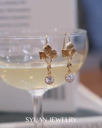 Serendipity - Gaze 深邃凝望 鋯石耳環生日 禮物情人節