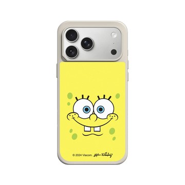 iPhone 17 Pro Max SolidX 貝殼灰 - 海綿寶寶 SpongeBob - 海綿寶寶