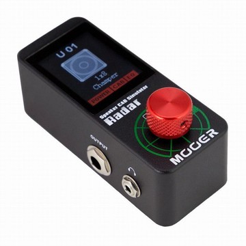 MOOER Radar 雷達後級 CAB 音箱模擬 電吉他 Bass 單顆效果器(共30種音箱)【唐尼樂器】