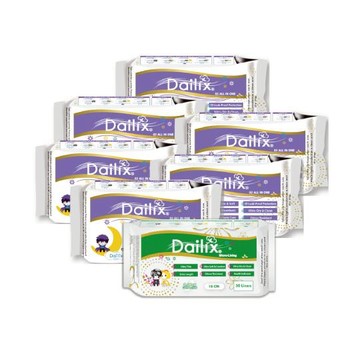 【Dailix】532衛生棉-加長6+護墊1 抑菌抗敏淨味超乾爽透氣(吸血鬼娃娃版)