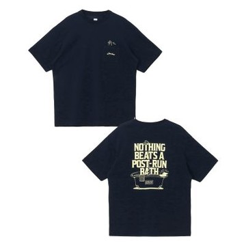 CHUMS CD Post-Run Bath Pocket T-Shirt 男 短袖上衣 深藍 CH012758N001