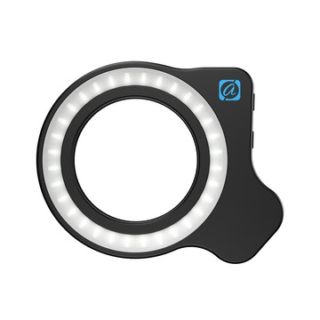 APEXEL珠寶美食靜物三色9檔37轉52顯指95+輕薄環形微距攝影補光燈