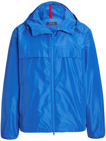 Polo Ralph Lauren - Polo Pony-embroidered water-repellent jacket - men - Nylon/Polyester - M - Blue