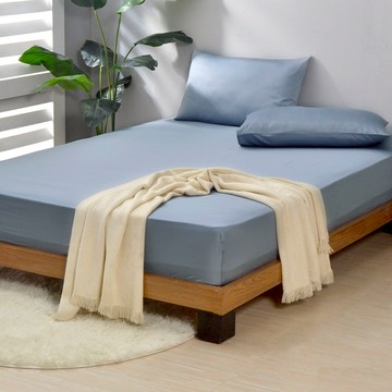 La Belle 長絨細棉 素面 床包枕套組 單/雙/加/特 極簡純色 精梳棉 多色可選 格蕾寢飾