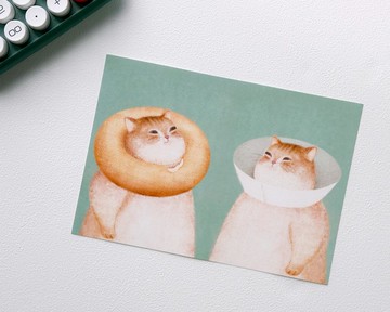 A5小海報【我覺得你的頭套太淘氣】