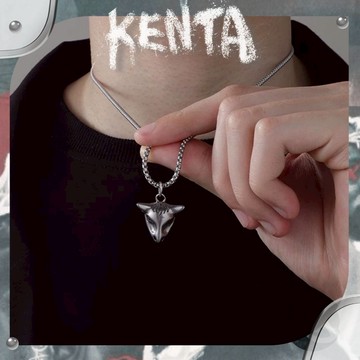 【限時特價】造型牛頭項鍊 拋光黑不銹鋼材質 暗黑造型 中性飾品配件 簡約百搭風格 KENTA