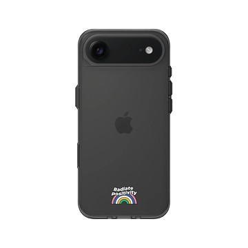 iPhone Air Clear (相機按鈕) 酷墨灰 - Positive Vibes / 正好能量 - Rainbow 2