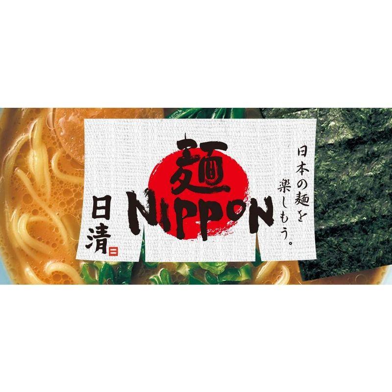 日清食品 麺NIPPON 横浜家系とんこつ醤油ラーメン 119g×12個