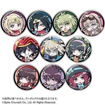 漫家正版 日谷 彈丸論破 鐵人卡拉ok 聯動Q柄 徽章周邊