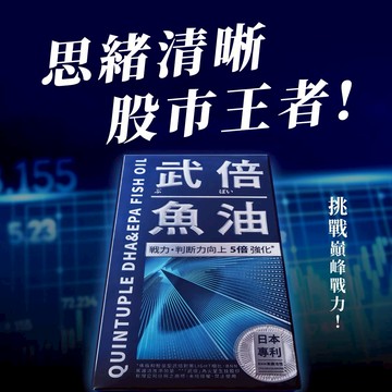 【火星生技TAIZAKU】武倍魚油 (60錠/30天份 七夕情人節禮物 男人的魚油 股市王者 生日 男生  王陽明推薦)