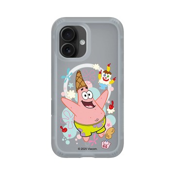 iPhone 16 AirX 流變灰 - 海綿寶寶 SpongeBob - 派大星最愛冰淇淋