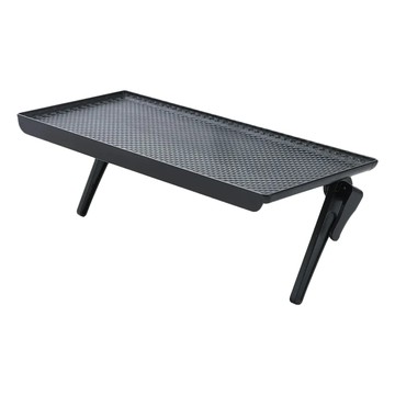 螢幕上方置物架  皮革直角款 黑色  1個