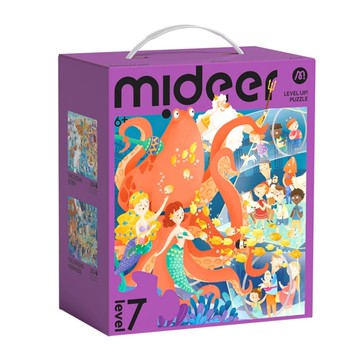 MIDEER 進階式拼圖 LEVEL7-海洋之歌