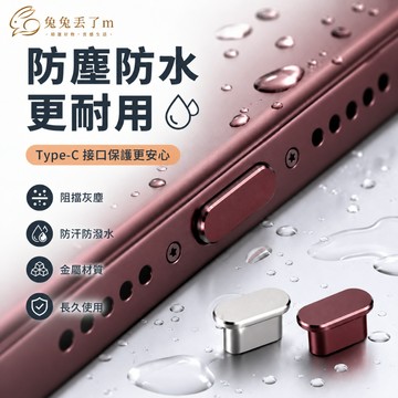 防塵塞 充電口防塵塞 電源接口防塵塞 18 Pro 適用於 iPhone 蘋果 三星 安卓 Type-C
