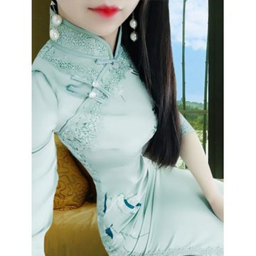 中長款延禧攻略同色日常修身旗袍