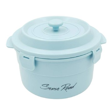 SL BUBUCook 陶瓷造型附蓋便當盒  湖水藍  1組