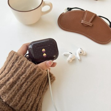 🇰🇷 韓國KKOBA 現貨 Second Morning TOWN系列 點點鈕扣 檸檬 耳機殼 Airpods 4 保護