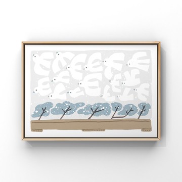 FREEDOM 自由的冬 - 印刷畫 / 掛畫 / 海報 / 插畫海報