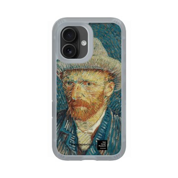 iPhone 16 AirX 流變灰 - Van Gogh Museum - 戴灰氈帽的自畫像