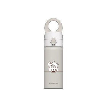 磁吸水壺 AquaStand 不鏽鋼 480cc - 無吸管 貝殼灰 - 白白日記 Darylhochi - 來一杯手沖咖啡