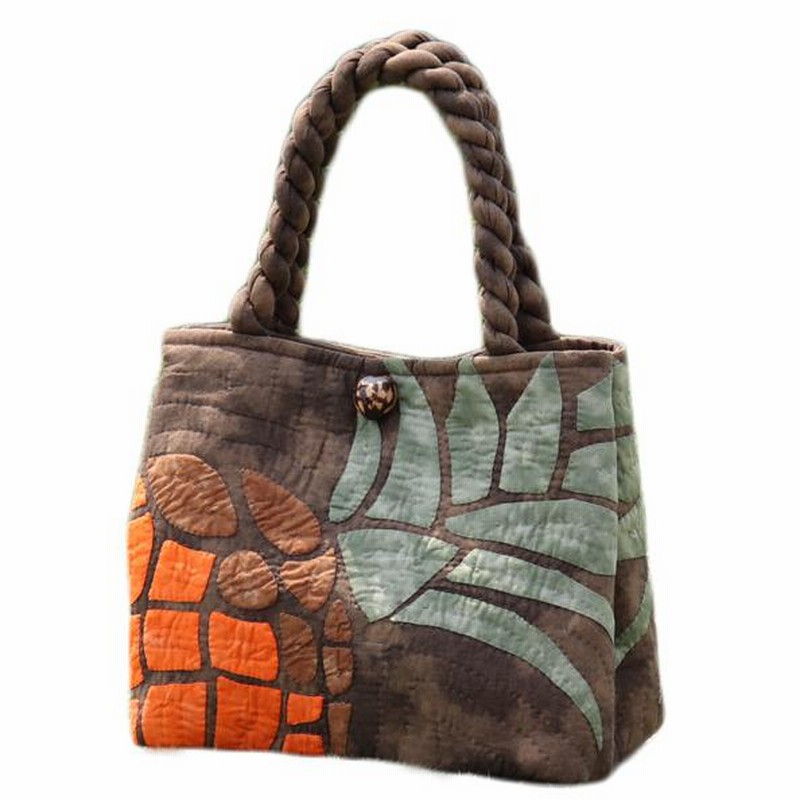 ハワイアンキルトバッグ（パイナップル） ハワイアンキルトショルダー