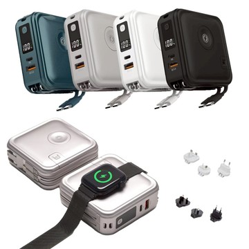 【Luxe3C】容量升級 LAPO WT-08 P 可上飛機 43.12Wh-可充蘋果APPLE WATCH-僅提供台中門市兌換