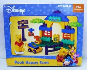 《福利品》快樂農場～寶貝維尼啟蒙積木組(NPH 0615D ) 好禮再放送