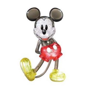 【遊戲家】日版迪士尼 日本迪士尼3D透明水晶拼圖 Disney 米奇3D拼圖 - 米奇