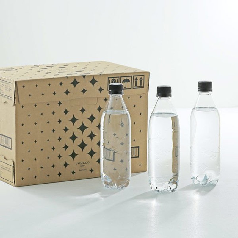 強炭酸水】 LOHACO Water スパークリング 500ml 1箱（15本入）ラベルレス オリジナル 通販 LINEポイント最大1.0%GET |  LINEショッピング