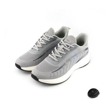 COMBAT艾樂跑男鞋-輕量健走透氣運動鞋-黑灰/灰(22309)