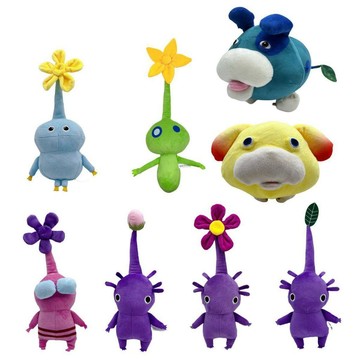 臺灣熱賣🔥🔥新品Plush Ice Pikmin All Star皮克敏4系列玩偶遊戲周邊公仔