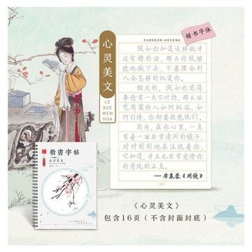 🔥臺灣熱賣好物🔥反複書寫正楷凹槽硬筆練字帖男女學生小學初高中通用速成簪花小楷