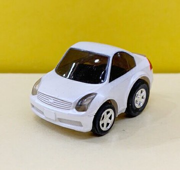 【震撼精品百貨】阿Q迴力小汽車 63 銀白#12197 震撼日式精品百貨