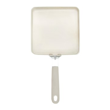 LENANSE US 迷你方煎鍋 不含PFOA 陶瓷塗層 適用瓦斯爐/電磁爐/黑晶爐  15cm  1個