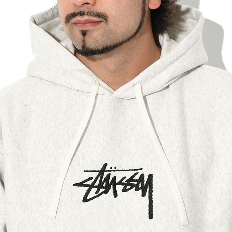 ステューシー パーカー プルオーバー STUSSY メンズ Stock Logo