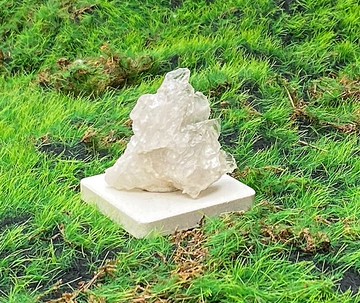 能量擺飾-天然可愛花形白水晶原礦 淨化 療癒 能量 快速出貨