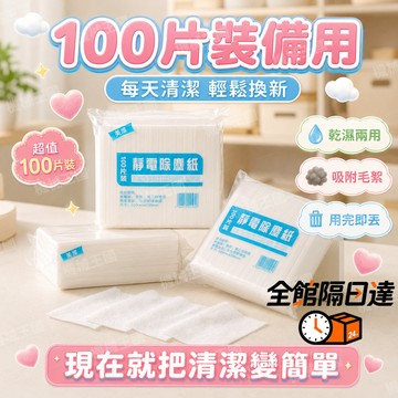 🌈台灣出貨🌈 除毛除塵 用完即丟 死角髒汙一擦帶走 全地板通用除塵紙 免洗拖布 省時省力 毛絮灰塵輕鬆黏除　居家打掃神器