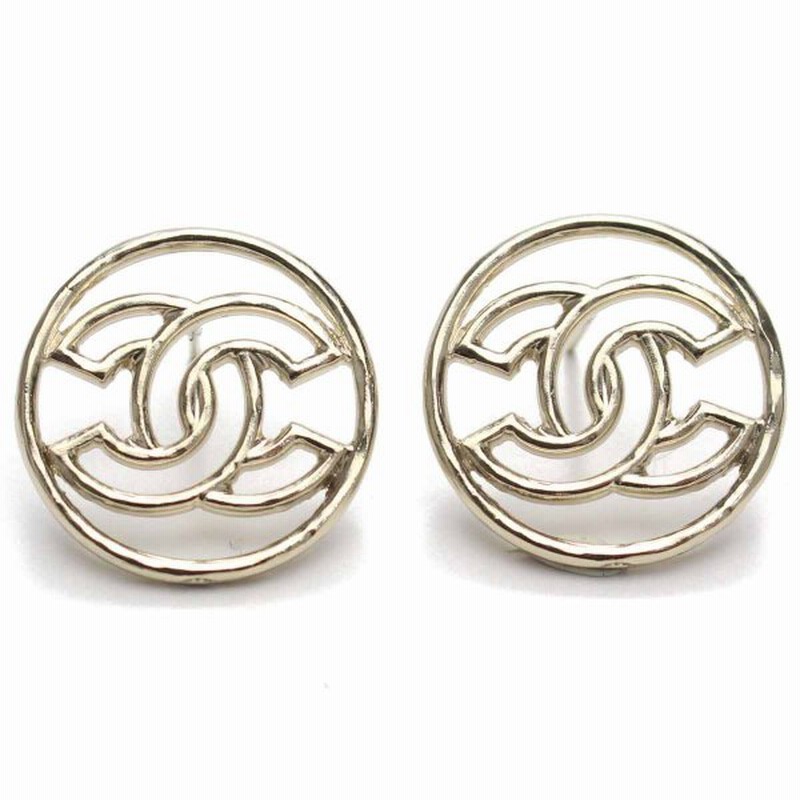シャネル Chanel ココマーク Ccマークピアスラウンドピアスラージ 63 ゴールド系 通販 Lineポイント最大0 5 Get Lineショッピング