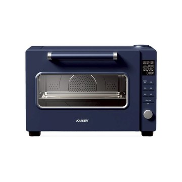【KAISER威寶】頂級40公升美廚全功能微蒸氣炸烤箱 額定電壓：110V/60Hz  瓦數：1200W
